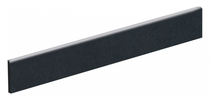 Graue Leiste mit glänzender Oberkante.