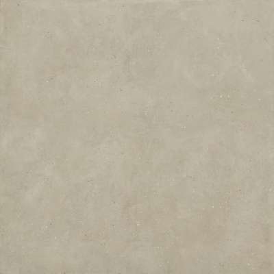 Helle Fliese mit Betonoptik.