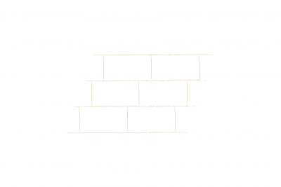 Dezentes Hintergrundmuster aus hellen, rechteckigen Fliesen.