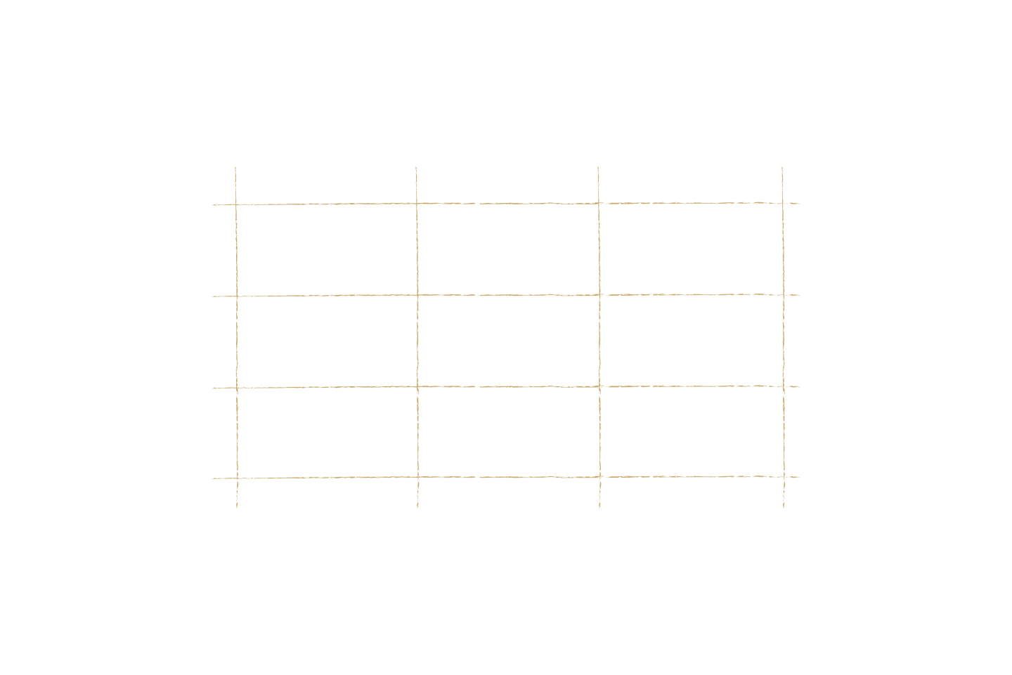 Helles, kaum sichtbares Rastermuster für Fliesenlayout.